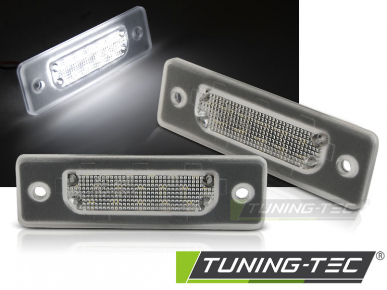 Upgrade LED Kennzeichenbeleuchtung für BMW 5er E34 Lim./Touring 88-96 / 7er E32 86-94 kaltweiß